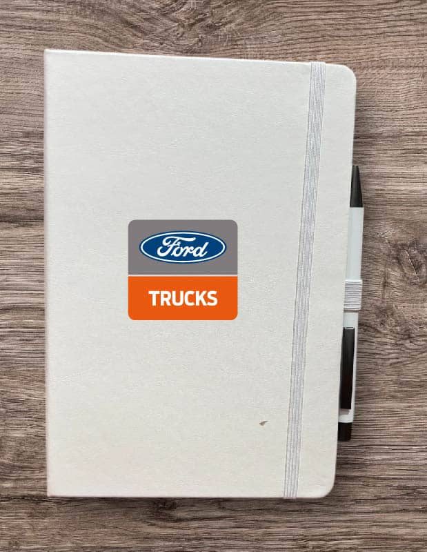 Carnet et stylo personnalisés Ford Trucks
