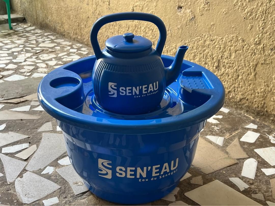 Satala et bassine personnalisées SEN'EAU